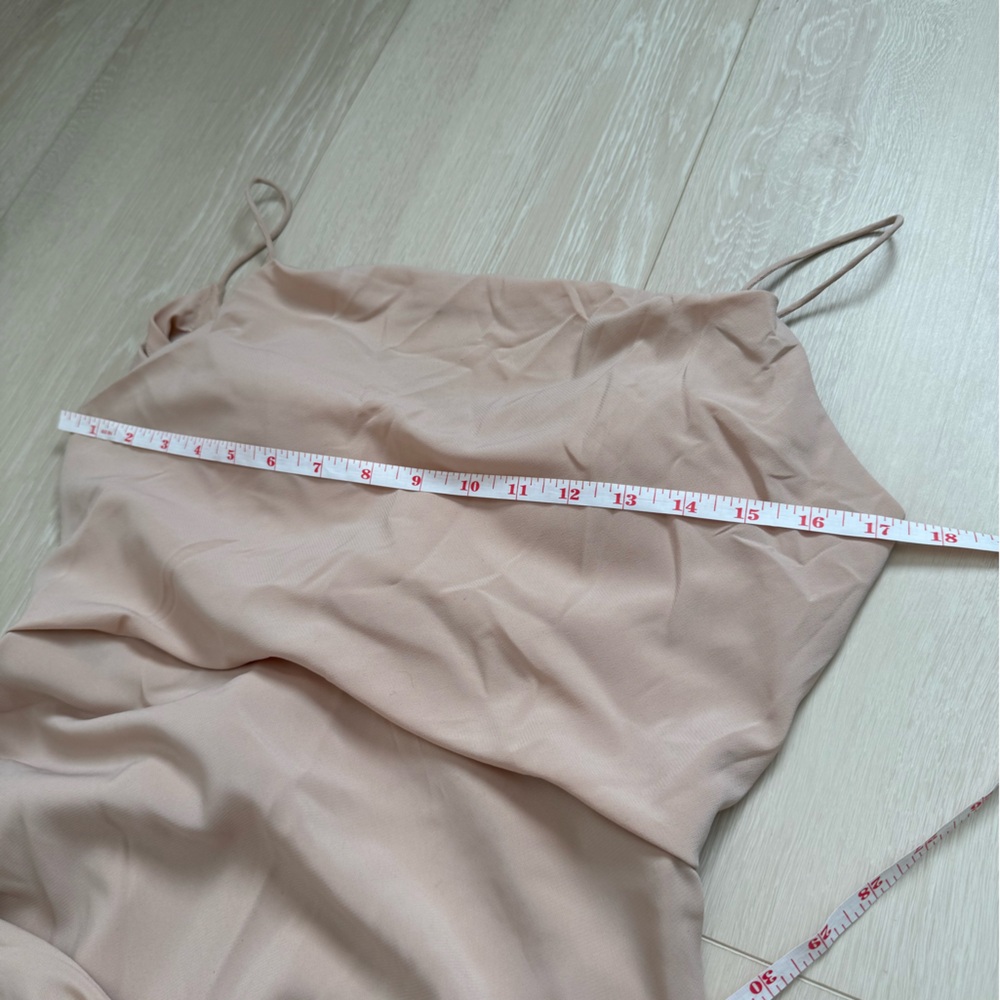 Jenny Yoo Blush Pink Maxi Gown Wedding Guest Dress - Picture 8 of 8